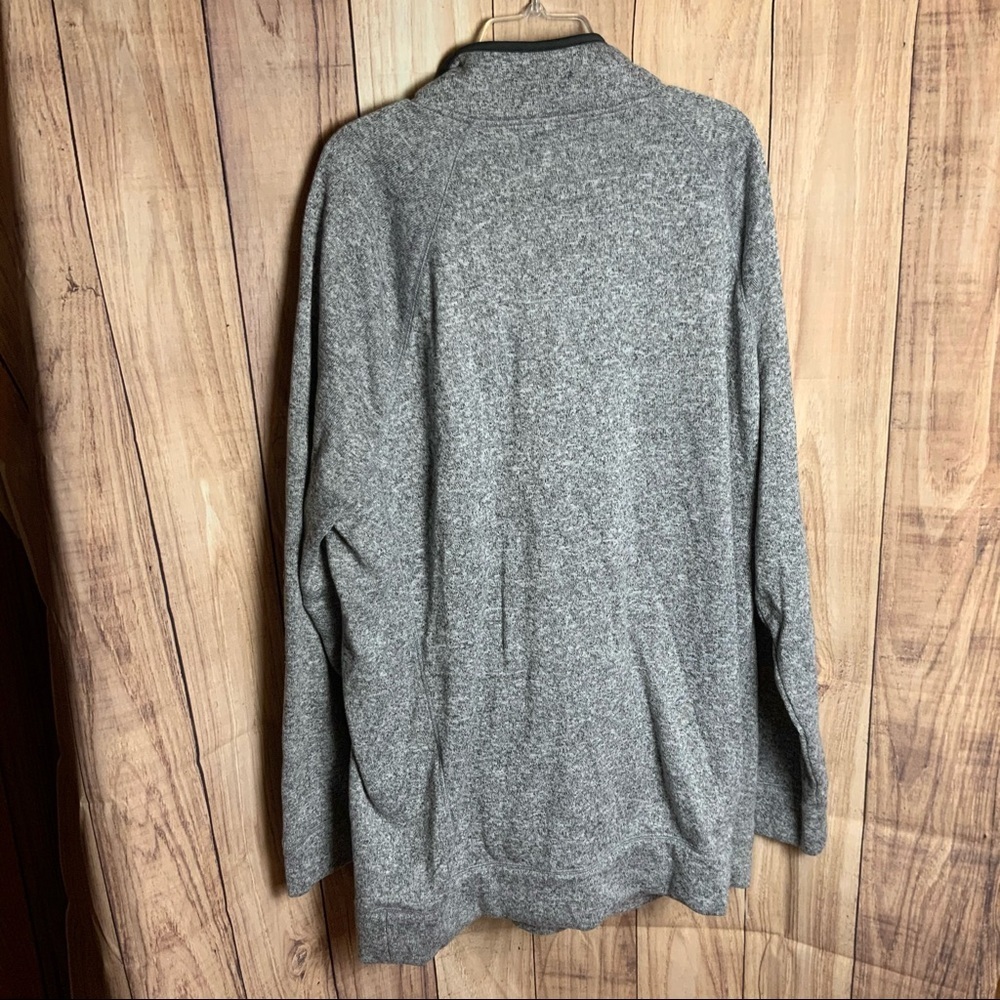 Sonoma Gray Marbled Pullover Sweatshirt Men 4XB - Picture 2 of 3